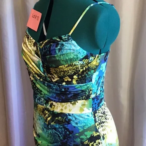 BISOU BISOU spaghetti strap dress in size 10 - Picture 7 of 11